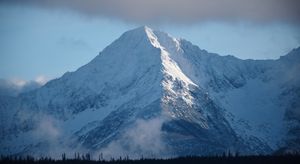 Snowy peaks